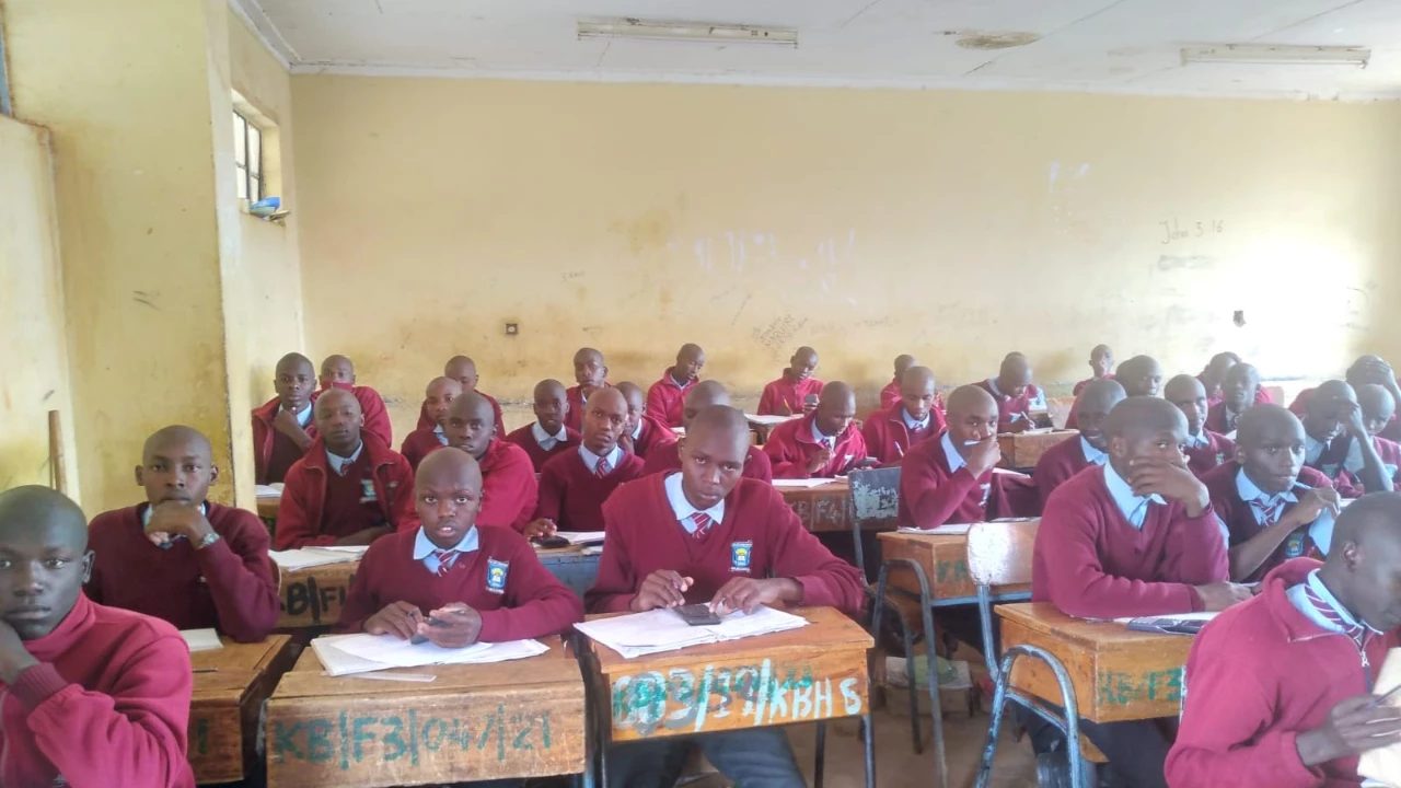 Learners in class